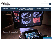 Tablet Screenshot of imagingsolutionsmarket.com